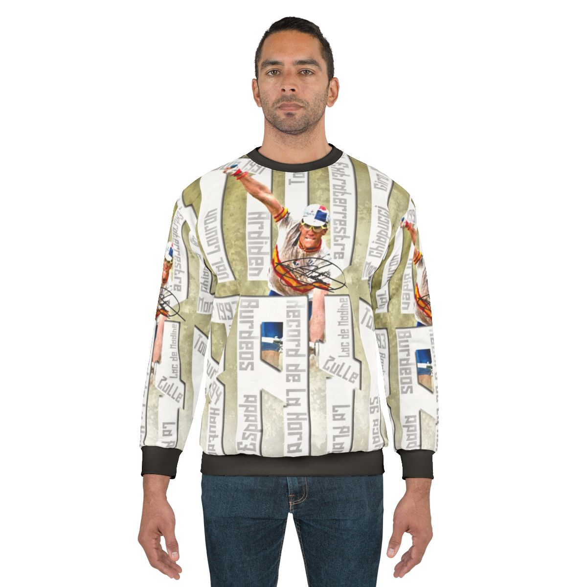 Miguel Indurain Cycling Sweatshirt