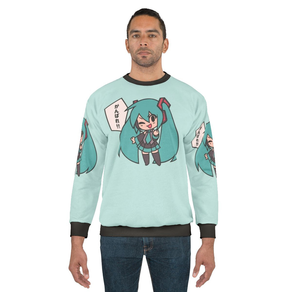 Hatsune Miku Chibi Vocaloid Anime Sweatshirt