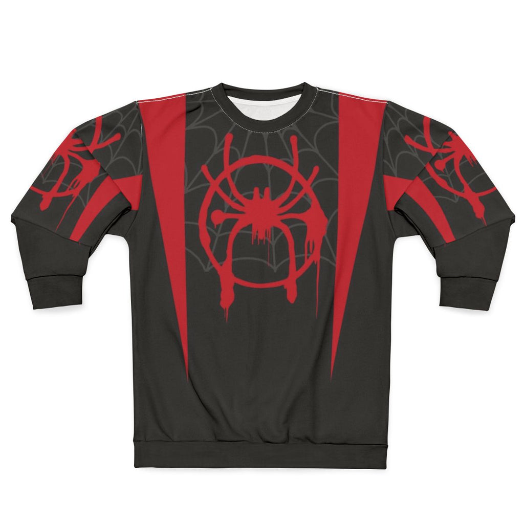 Miles Morales Spider-Verse Costume Sweatshirt