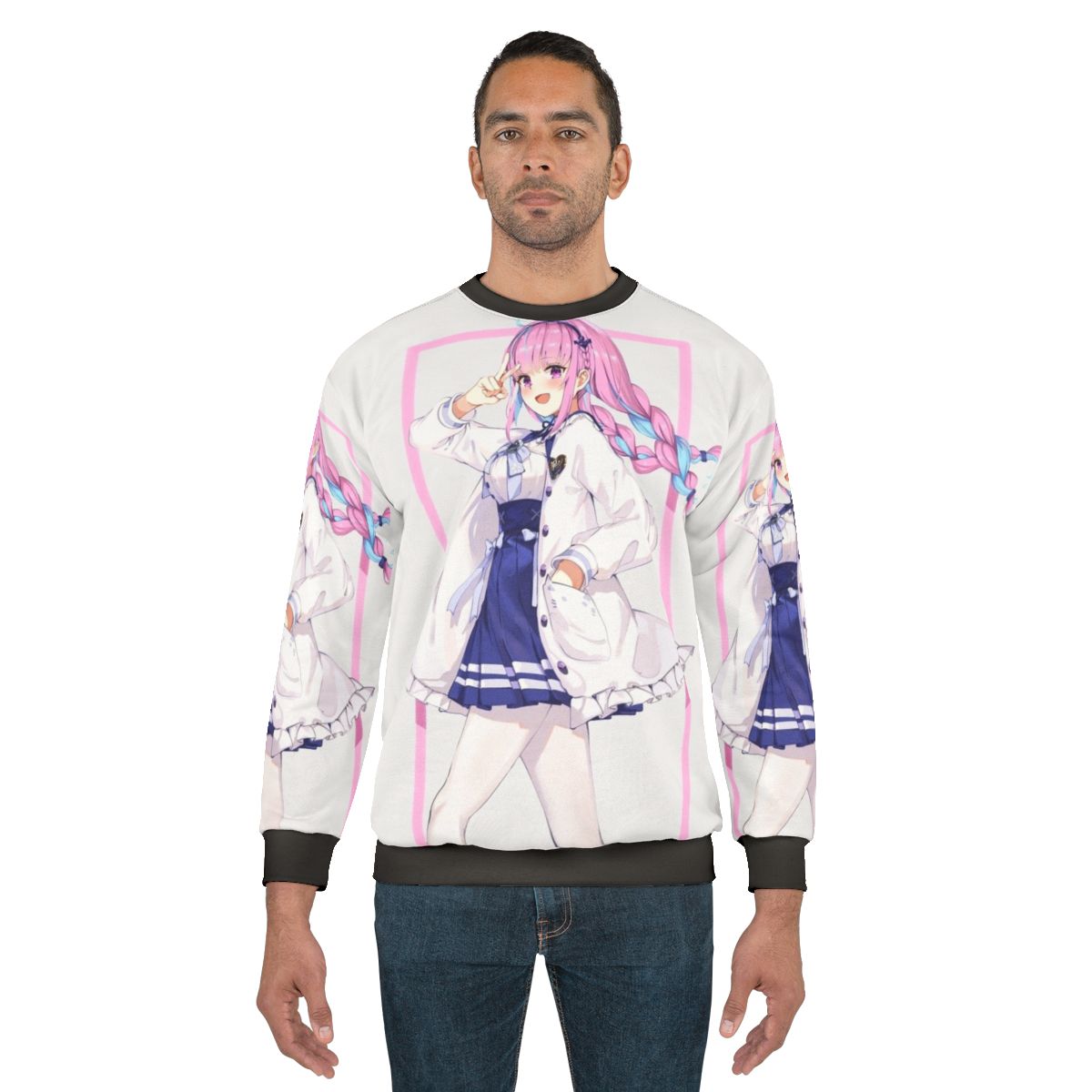 Minato Aqua Hololive VTuber Anime Sweatshirt
