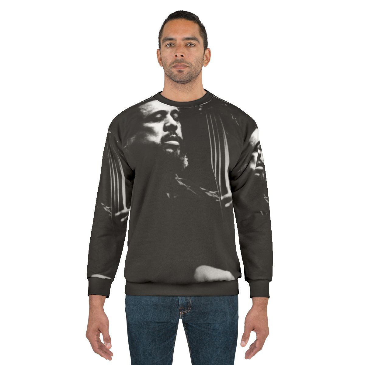 Mingus Sweatshirt - Jazz Musician Upright Bass