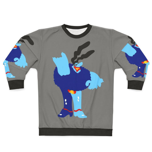 Blue Meanie Retro Beatles Sweatshirt