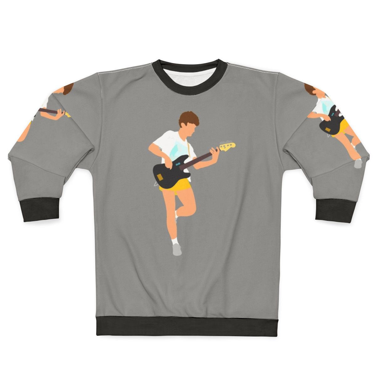 Minimalist John Deacon Queen Band Sweatshirt