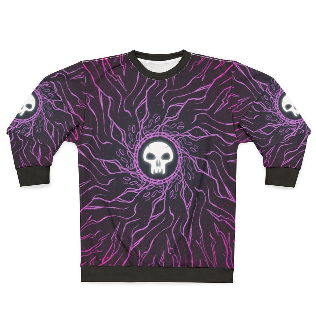 Minimalist Black Mana Skull Sweatshirt
