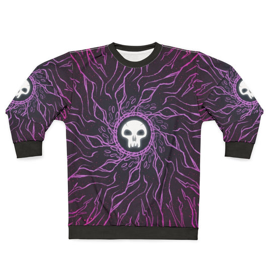 Minimalist Black Mana Skull Sweatshirt