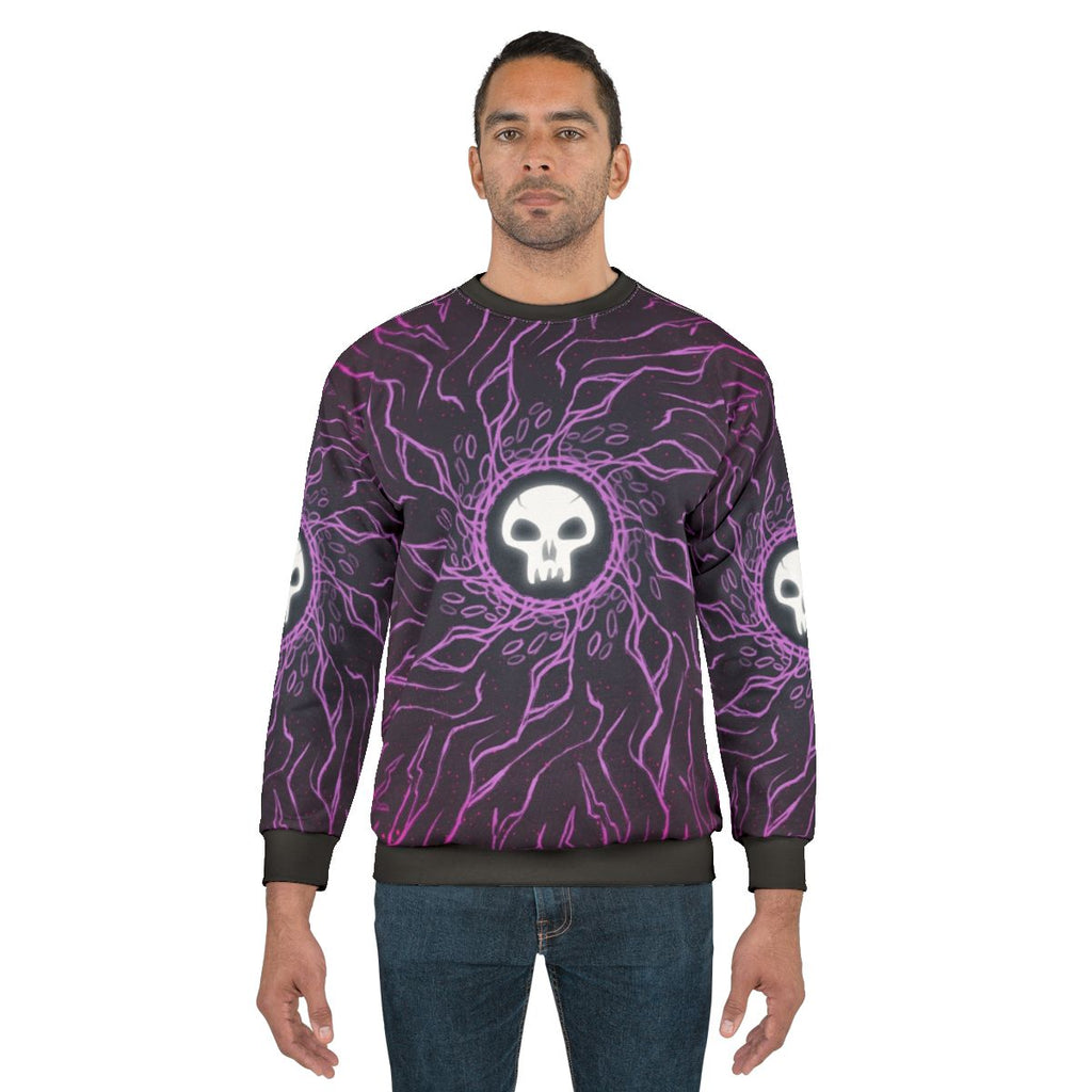 Minimalist Black Mana Skull Sweatshirt