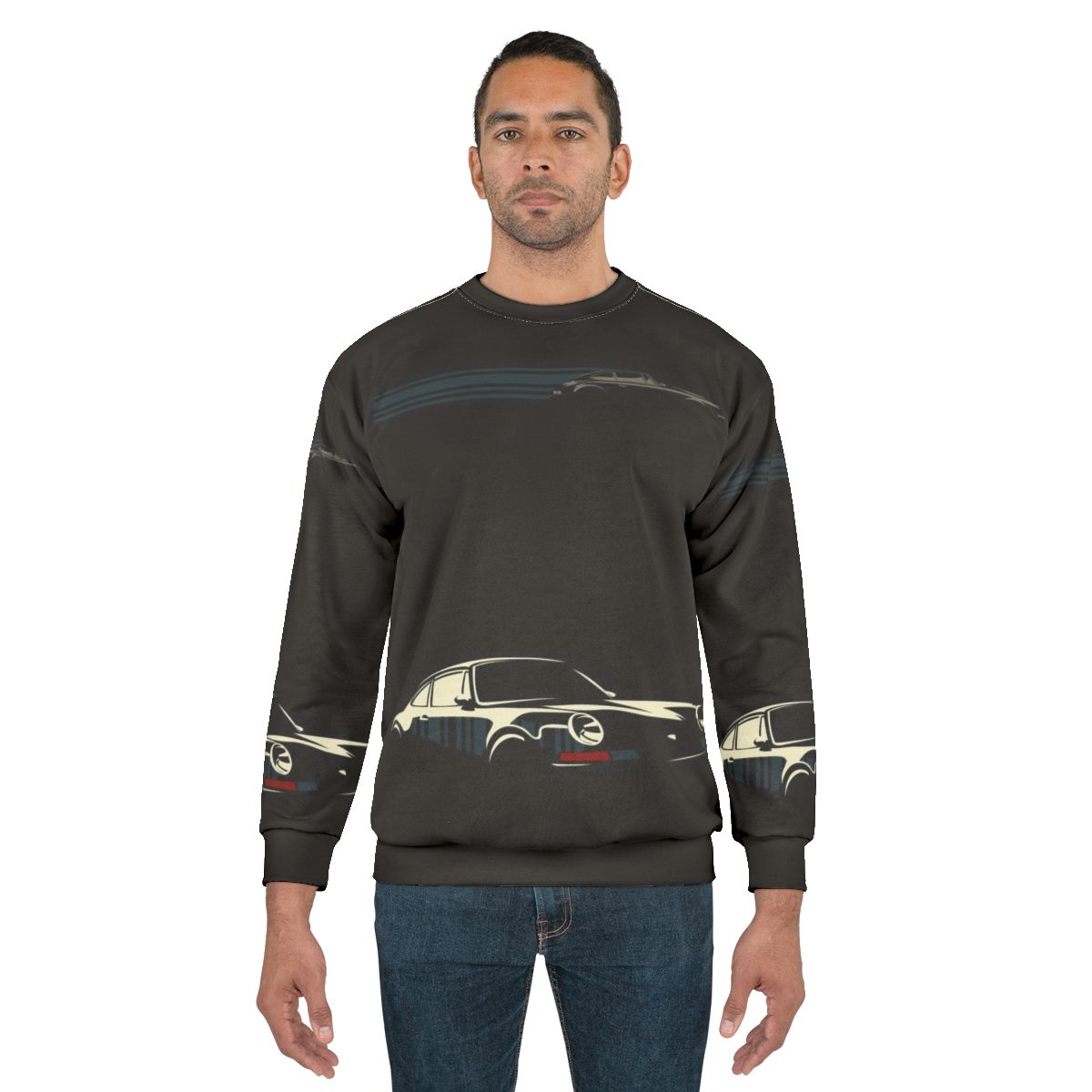 Minimalist Porsche 911 Carrera Sweatshirt