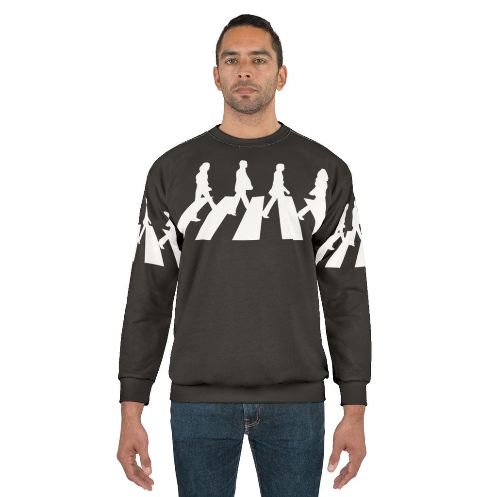 Minimalistic Beatles Abbey Road Sweatshirt
