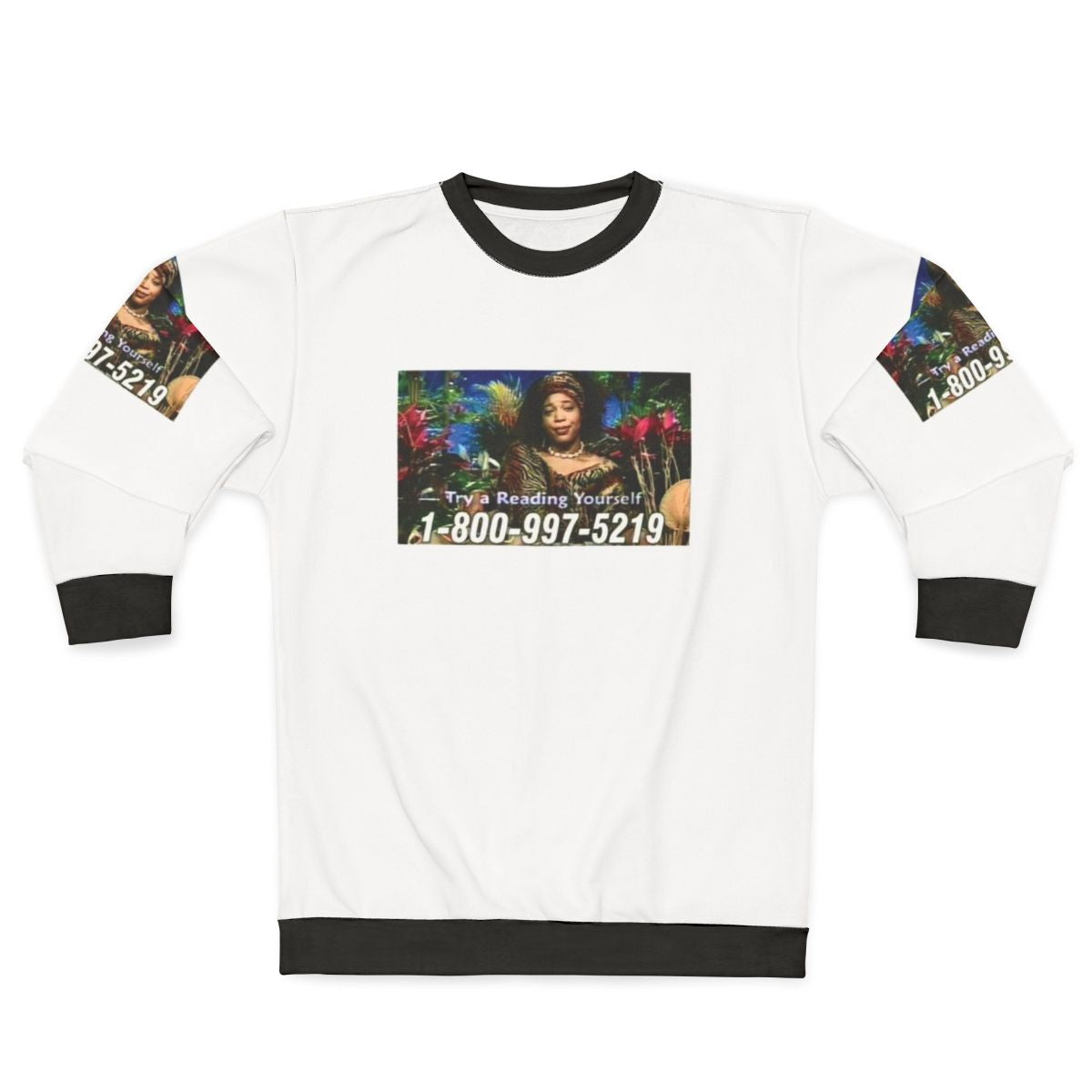 Retro Miss Cleo Psychic Friends Network Sweatshirt
