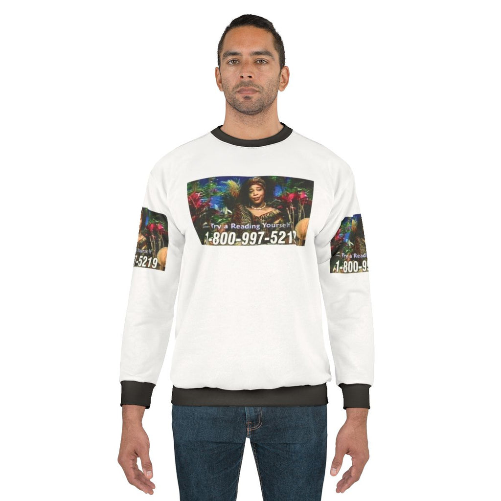 Retro Miss Cleo Psychic Friends Network Sweatshirt