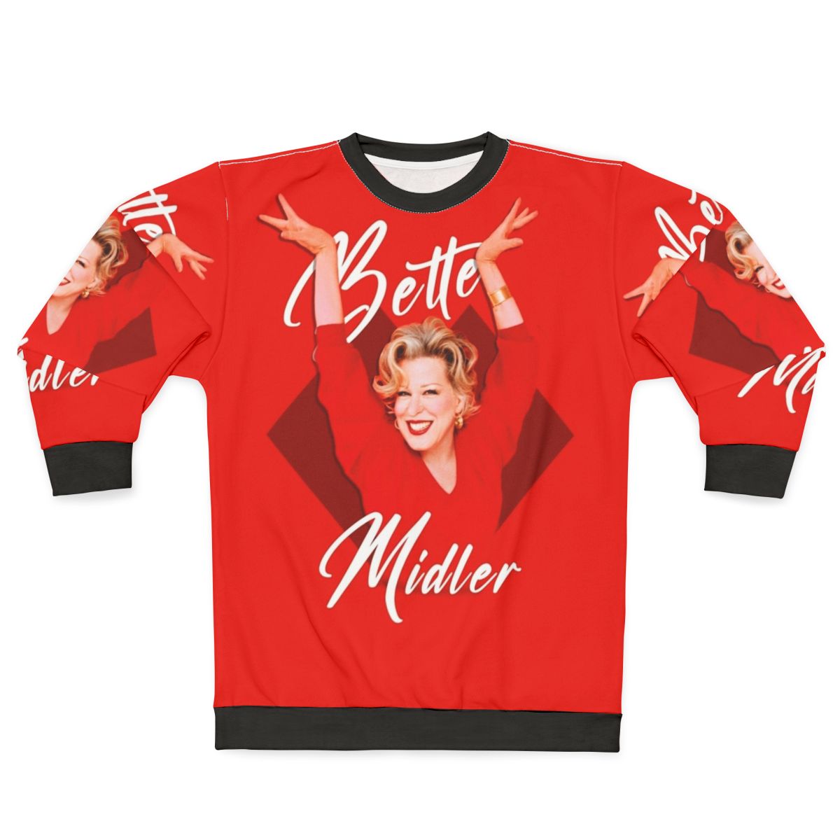Miss Midler Bette Midler LGBT Icon and Diva Singer Sweatshirt
