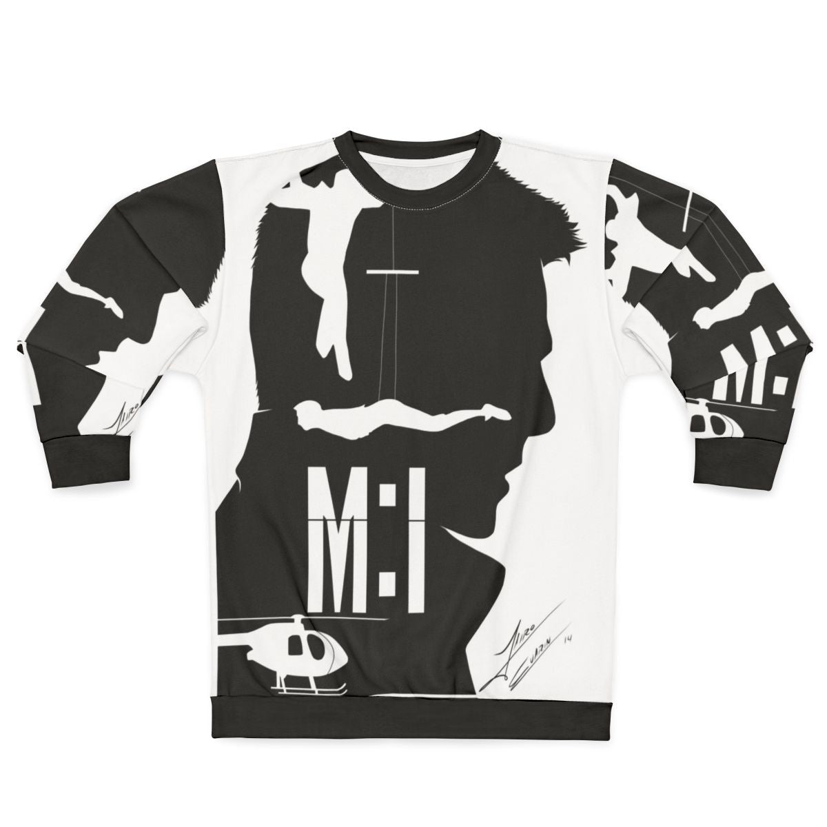 Mission Impossible Sweatshirt featuring Tom Cruise as IMF agent