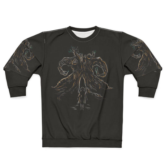 Mistical Labyrinth Sweatshirt featuring the iconic imagery from the film Pan's Labyrinth