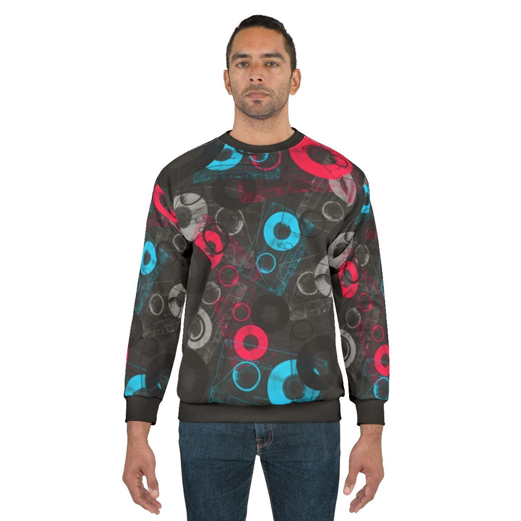 Retro Mixtape Graphic Sweatshirt