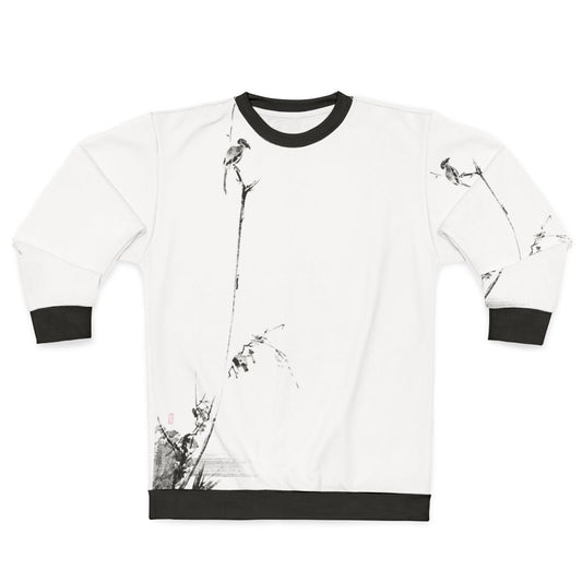 Miyamoto Musashi swordsman samurai japanese art koboku meikakuzu sweatshirt