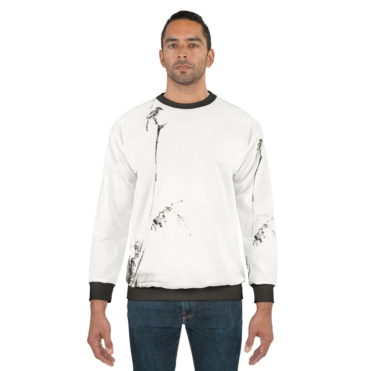 Miyamoto Musashi swordsman samurai japanese art koboku meikakuzu sweatshirt