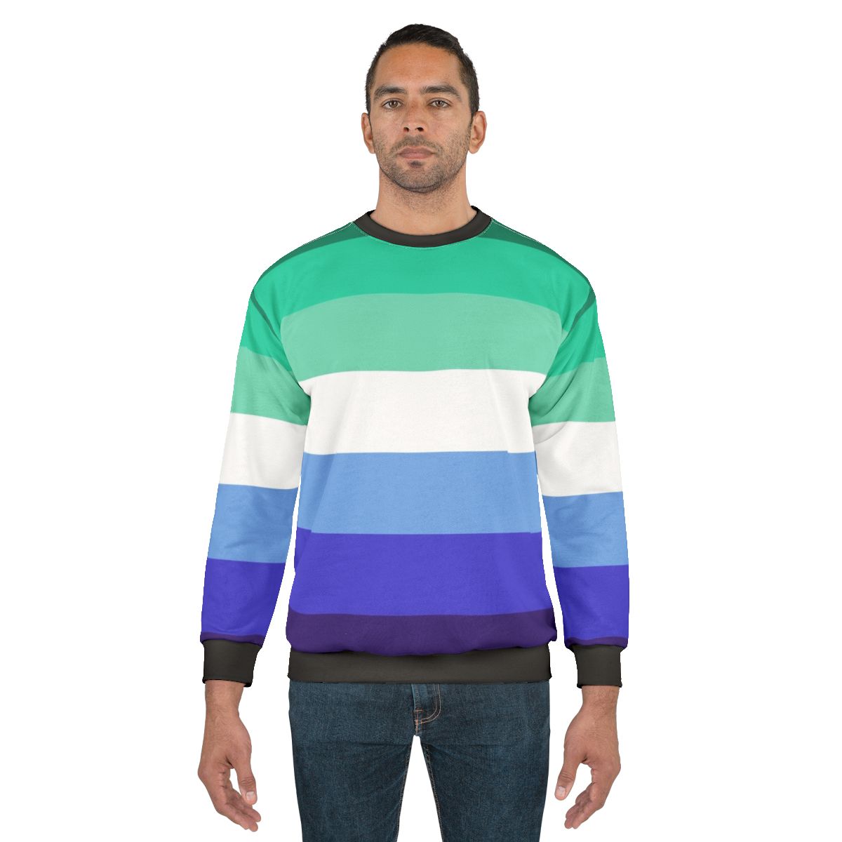 Mlm Gay Pride Flag Sweatshirt