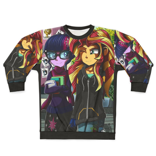 My Little Pony Equestria Girls Twilight Sparkle and Sunset Shimmer Sweatshirt