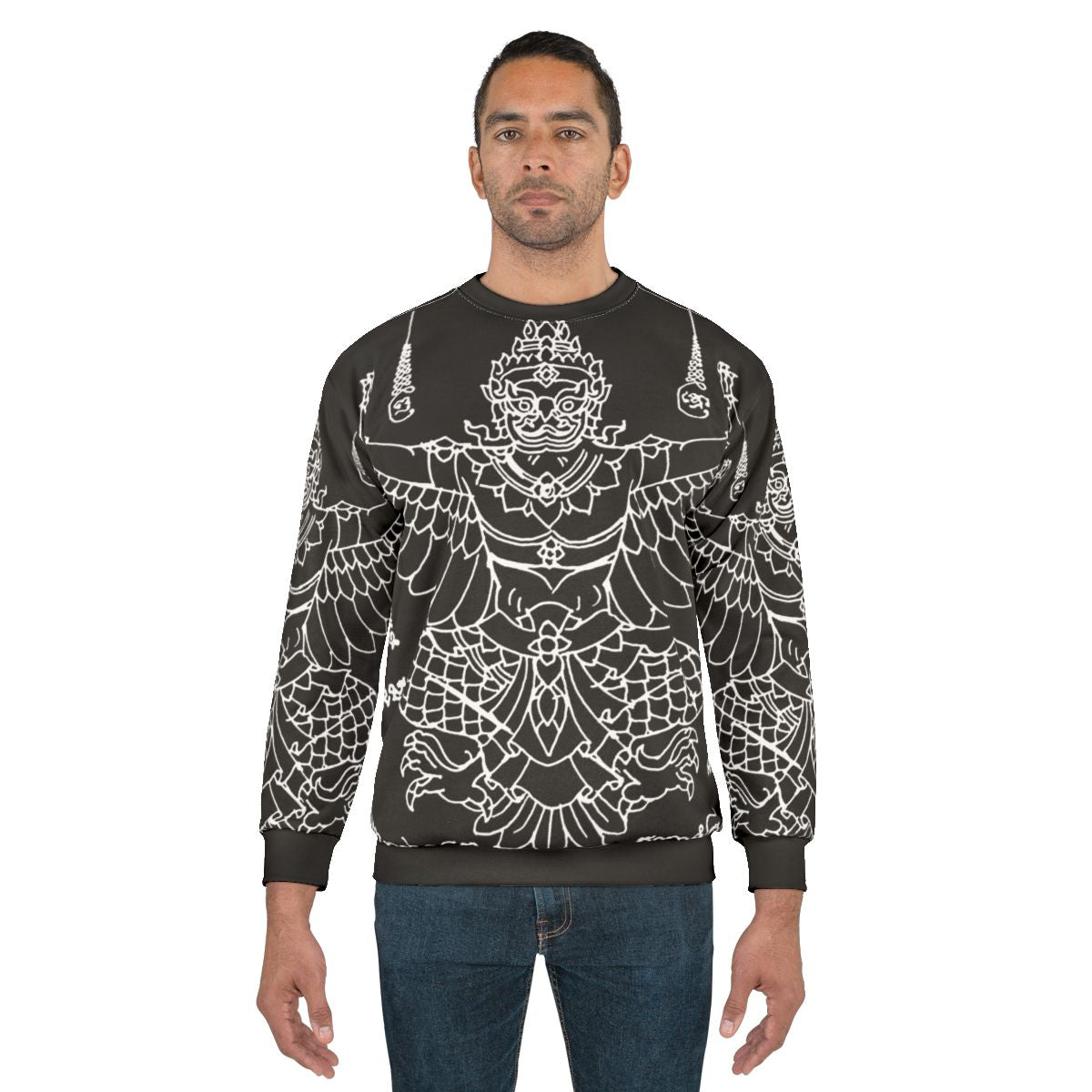 Mma tattoo garuda sweatshirt