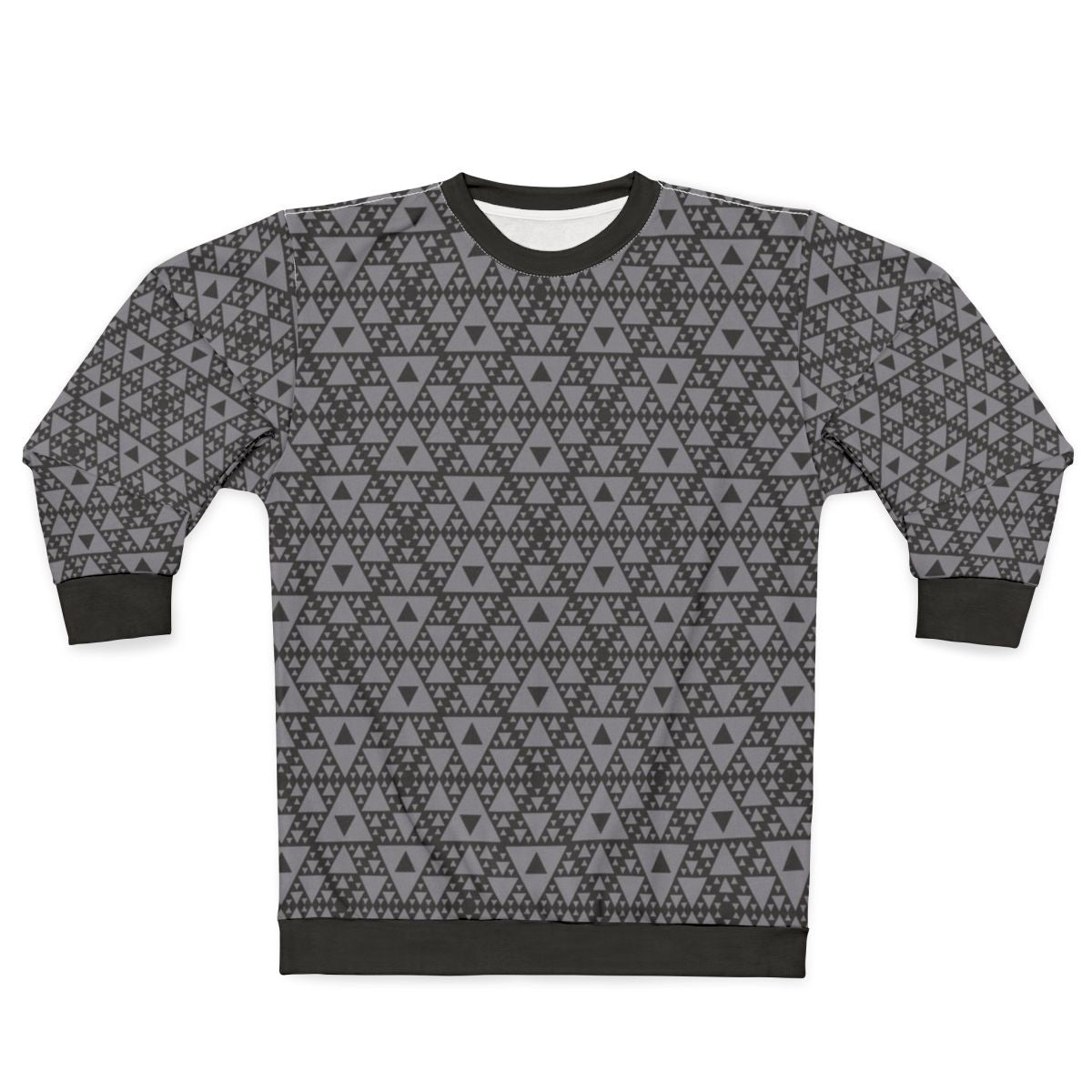 Motion Capture Triangular Pattern Sweatshirt