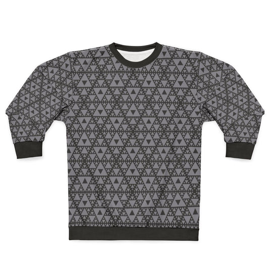 Motion Capture Triangular Pattern Sweatshirt