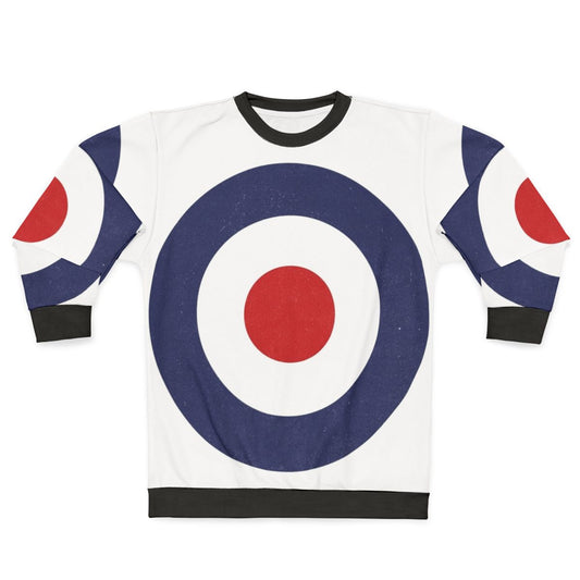 Mod 60s Pop Art Target Sweatshirt