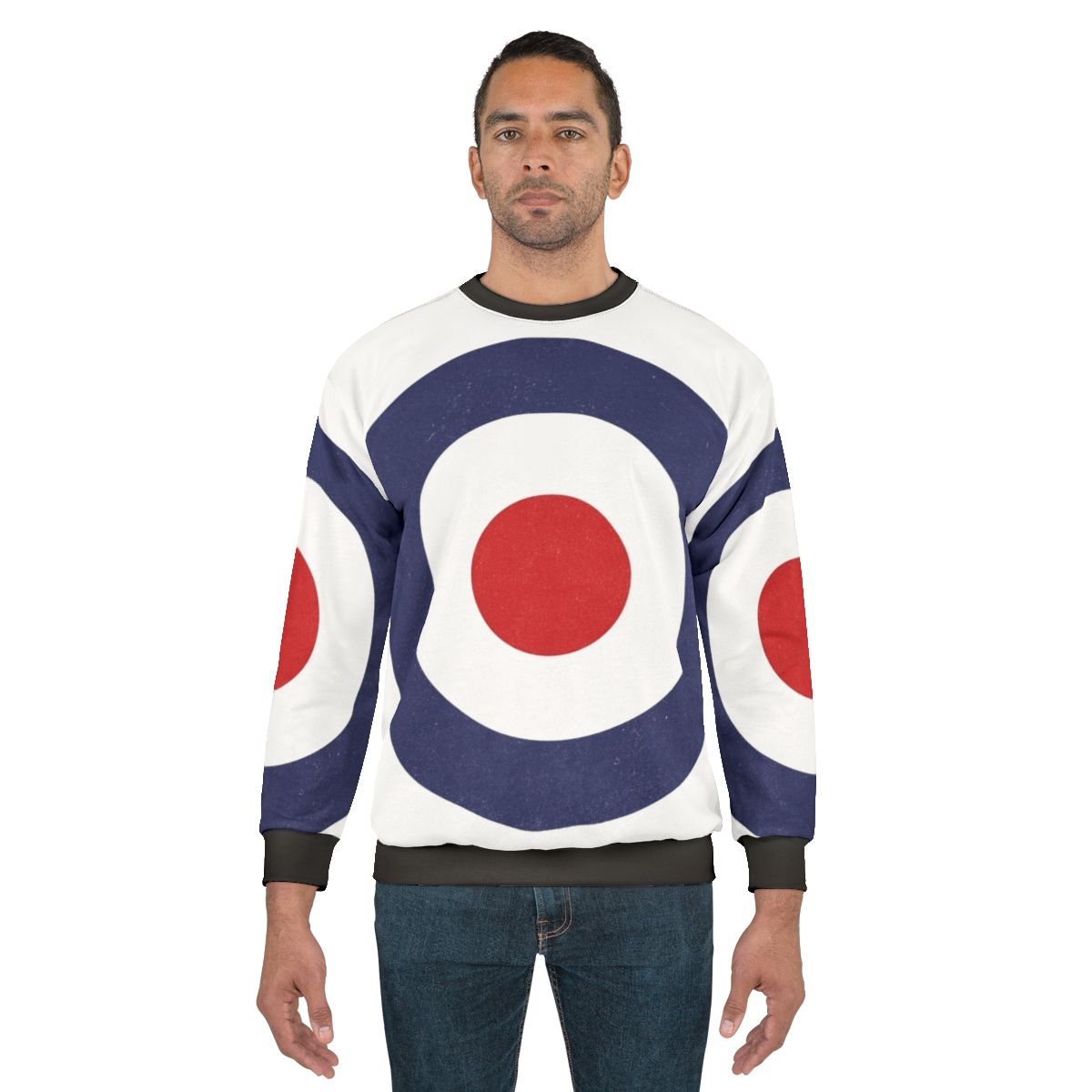 Mod 60s Pop Art Target Sweatshirt