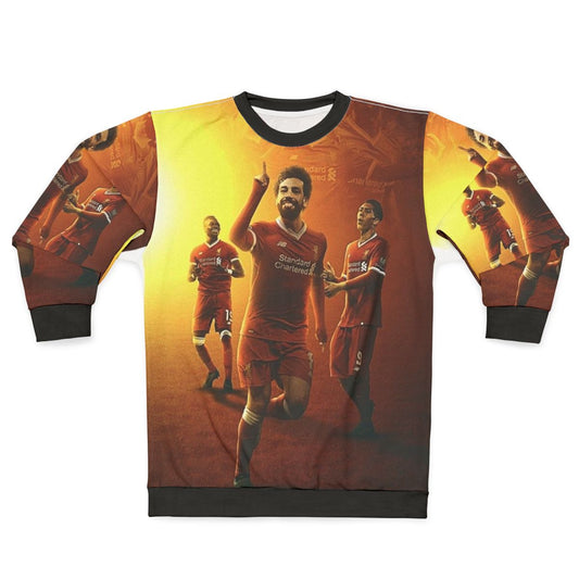 Mohamed Salah Soccer Player Graphic Sweatshirt