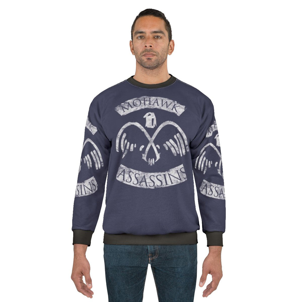 Mohawk Assassin's Creed Themed Sweatshirt