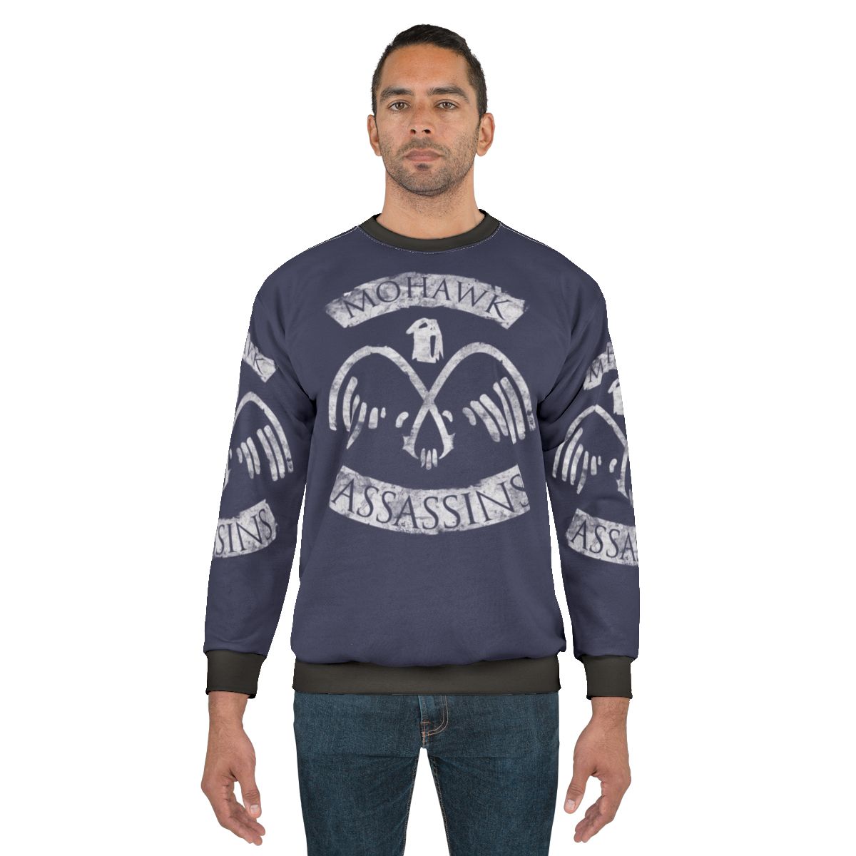 Mohawk Assassin's Creed Themed Sweatshirt