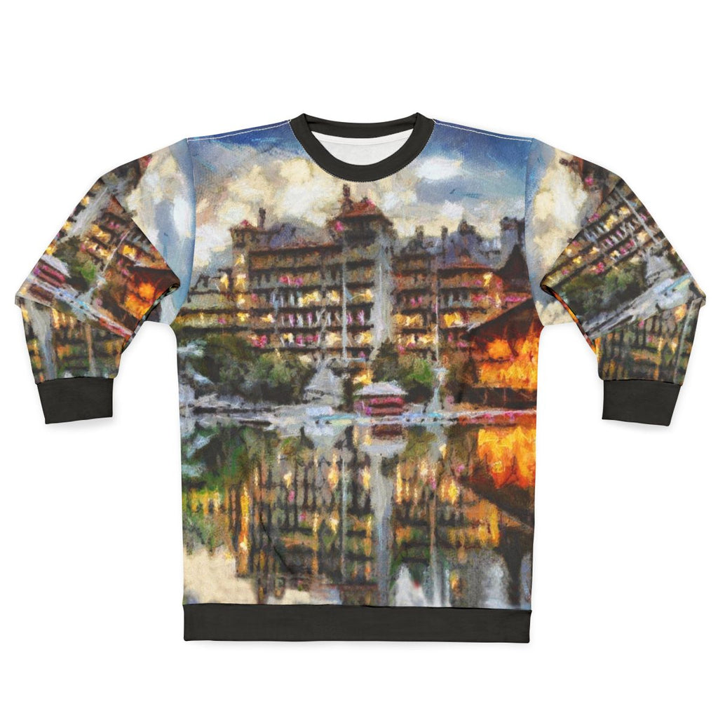 Mohonk Mountain House Sweatshirt featuring the historic landmark