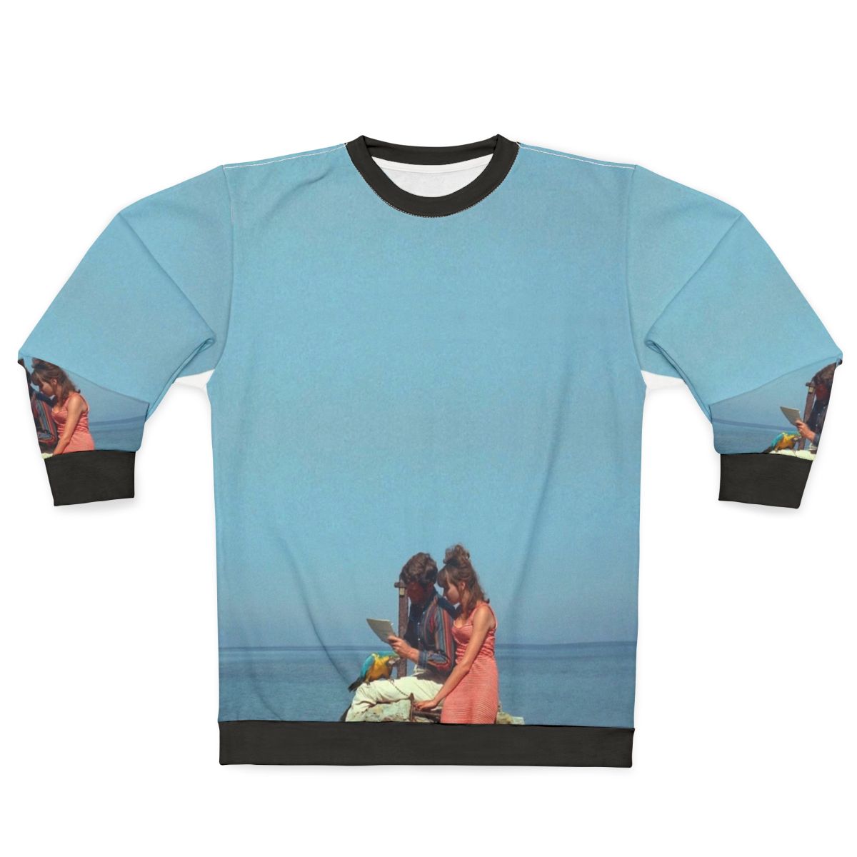 Pierrot Le Fou inspired graphic sweatshirt