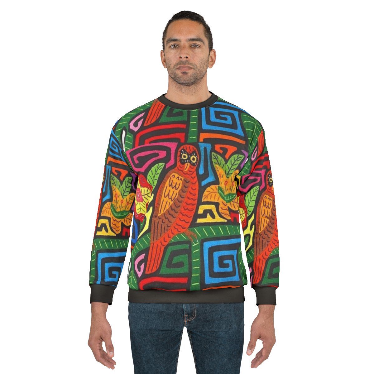 Panamanian Mola De Panama Sweatshirt
