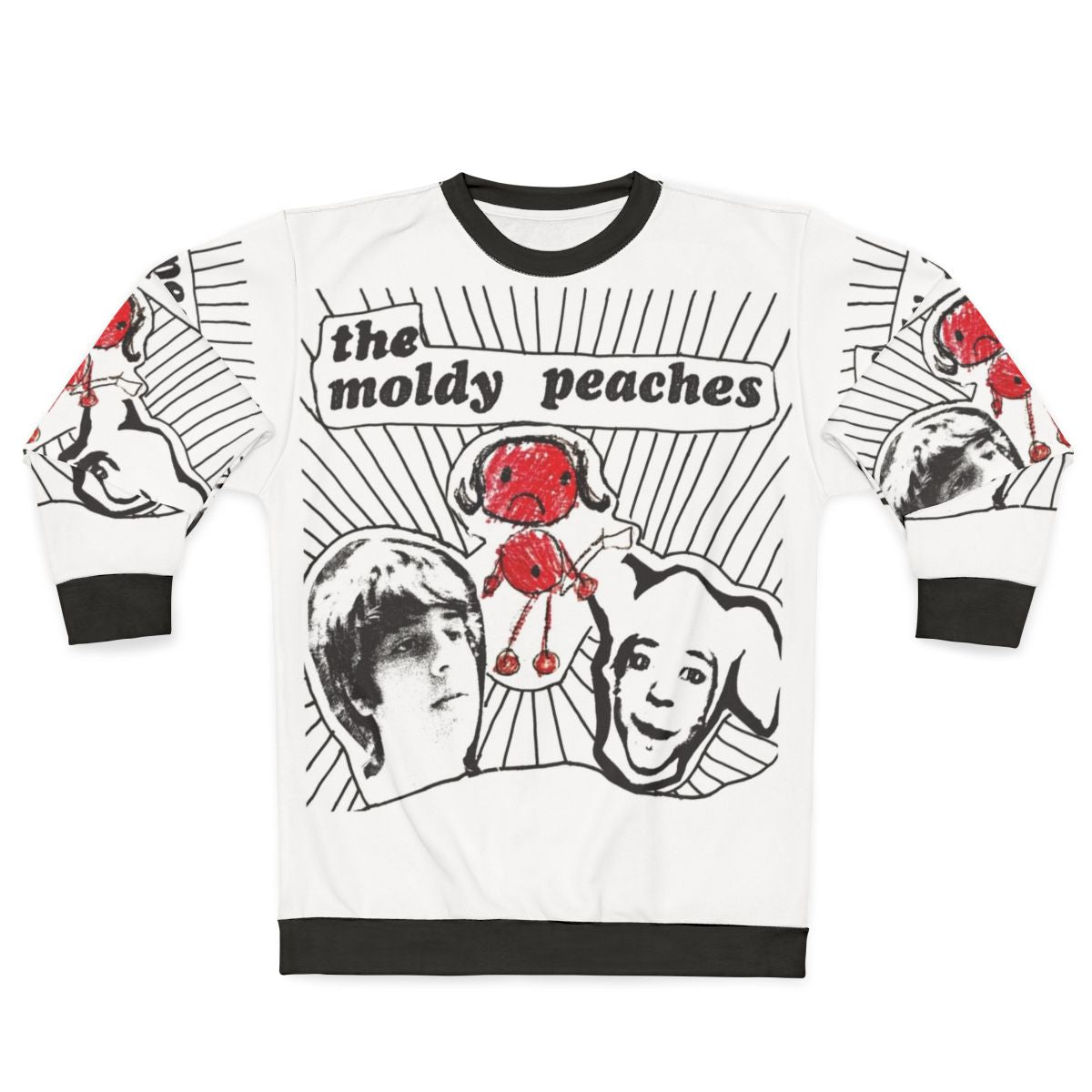 Moldy Peaches music sweatshirt featuring the iconic band's logo
