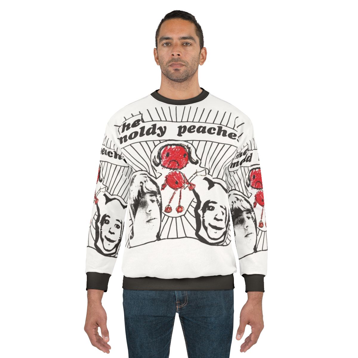 Moldy Peaches music sweatshirt featuring the iconic band's logo