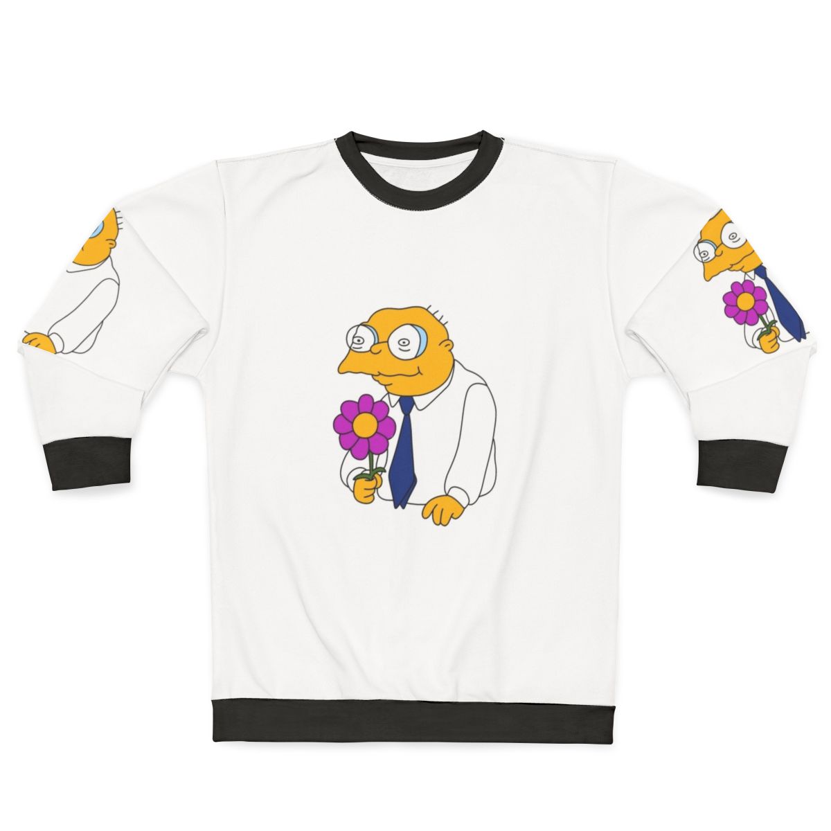 Moleman holding a flower from The Simpsons