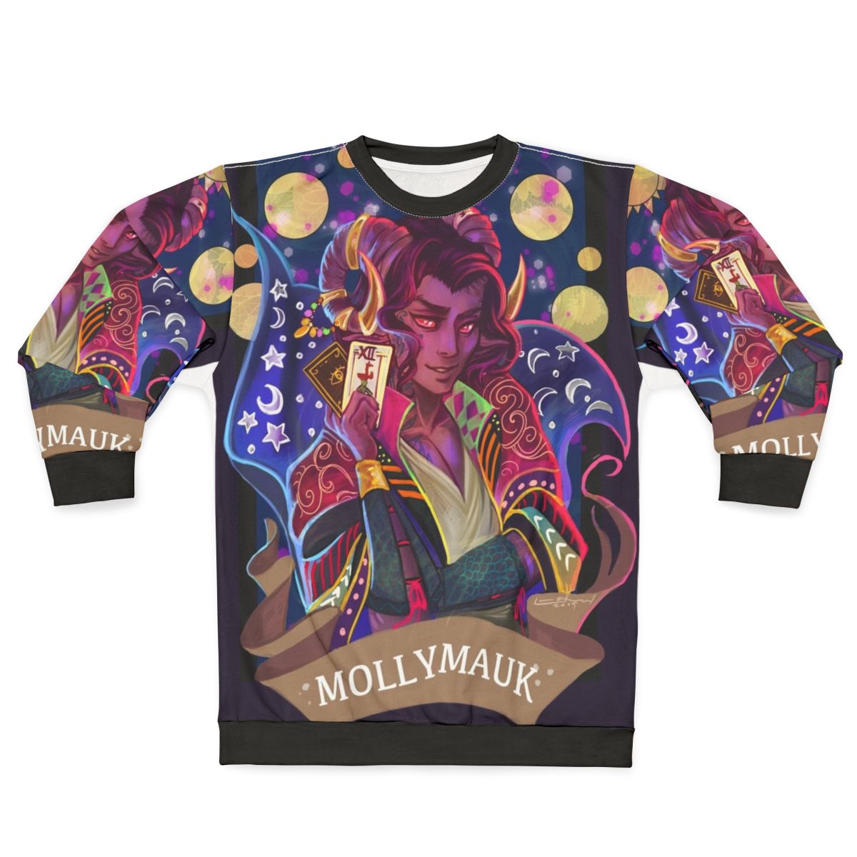 Molly Sweatshirt featuring Mollymauk Tealeaf from Critical Role