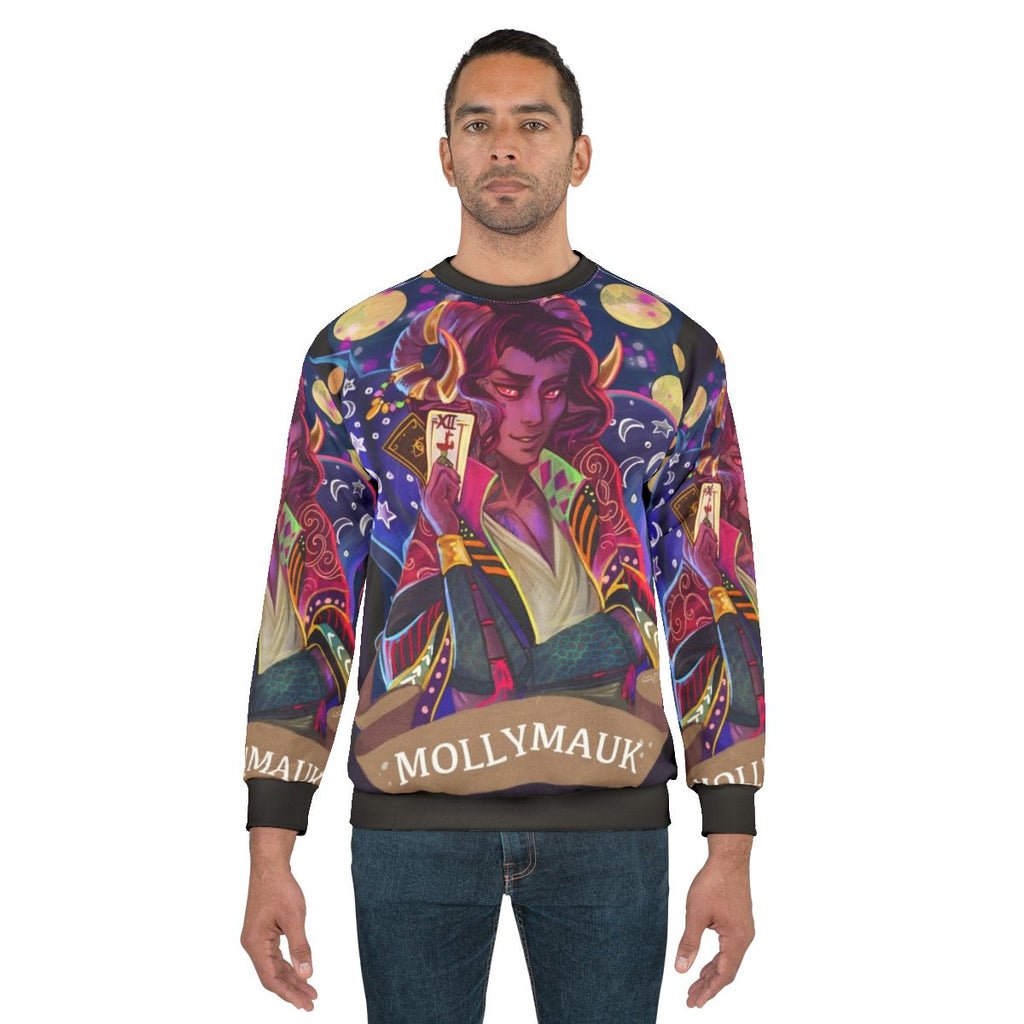 Molly Sweatshirt featuring Mollymauk Tealeaf from Critical Role