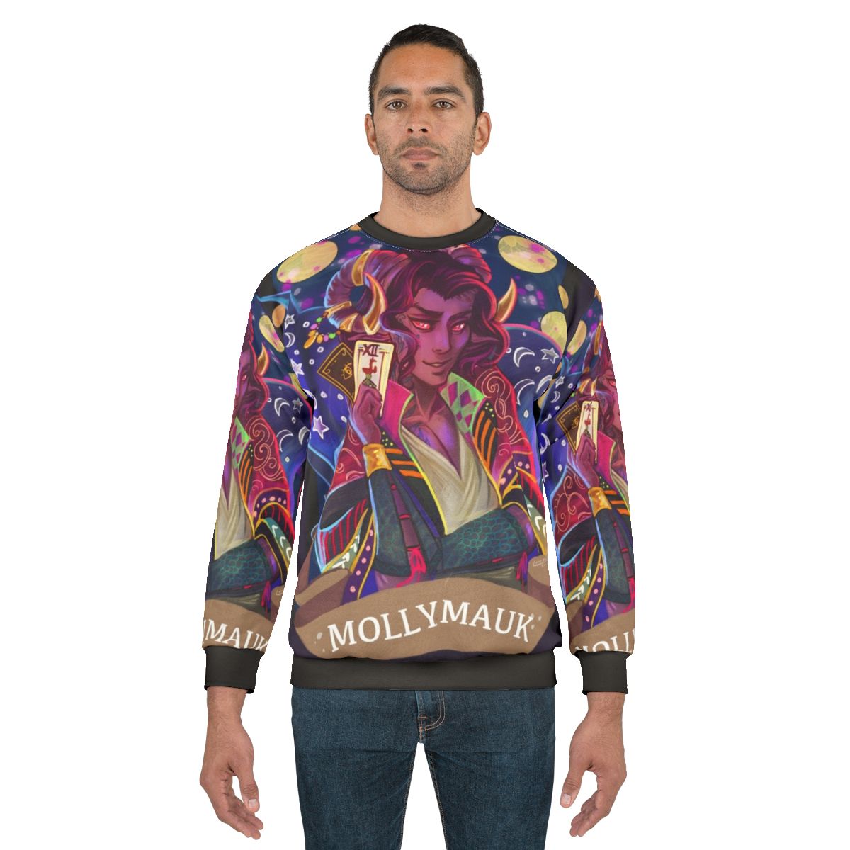 Molly Sweatshirt featuring Mollymauk Tealeaf from Critical Role