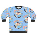 Indie band mom jeans puppy love sweatshirt