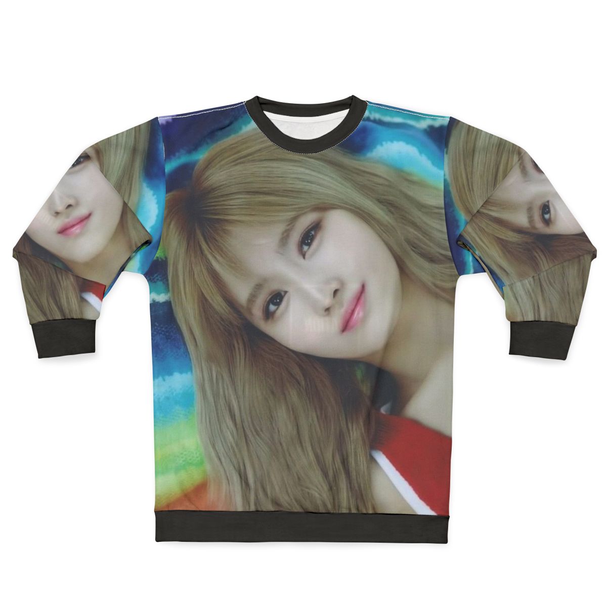 Twice Momo Sweatshirt featuring Momo, the Japanese member of the K-pop group Twice