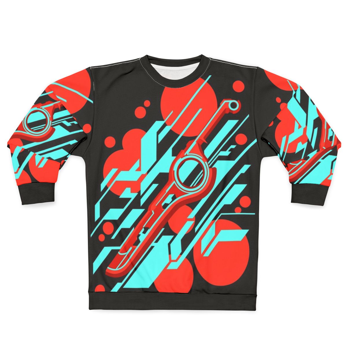 Monado abstract graphic sweatshirt