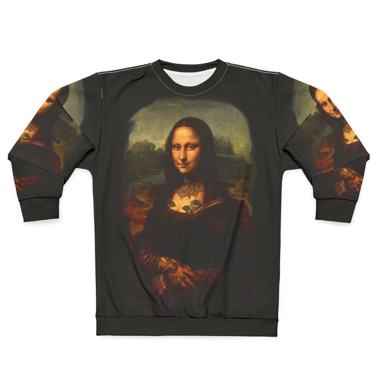 Mona Lisa Tattoo Sweatshirt