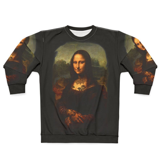 Mona Lisa Tattoo Sweatshirt