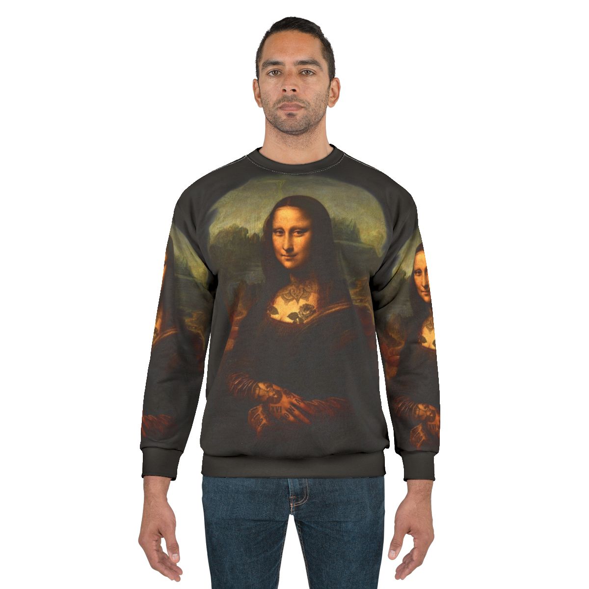 Mona Lisa Tattoo Sweatshirt