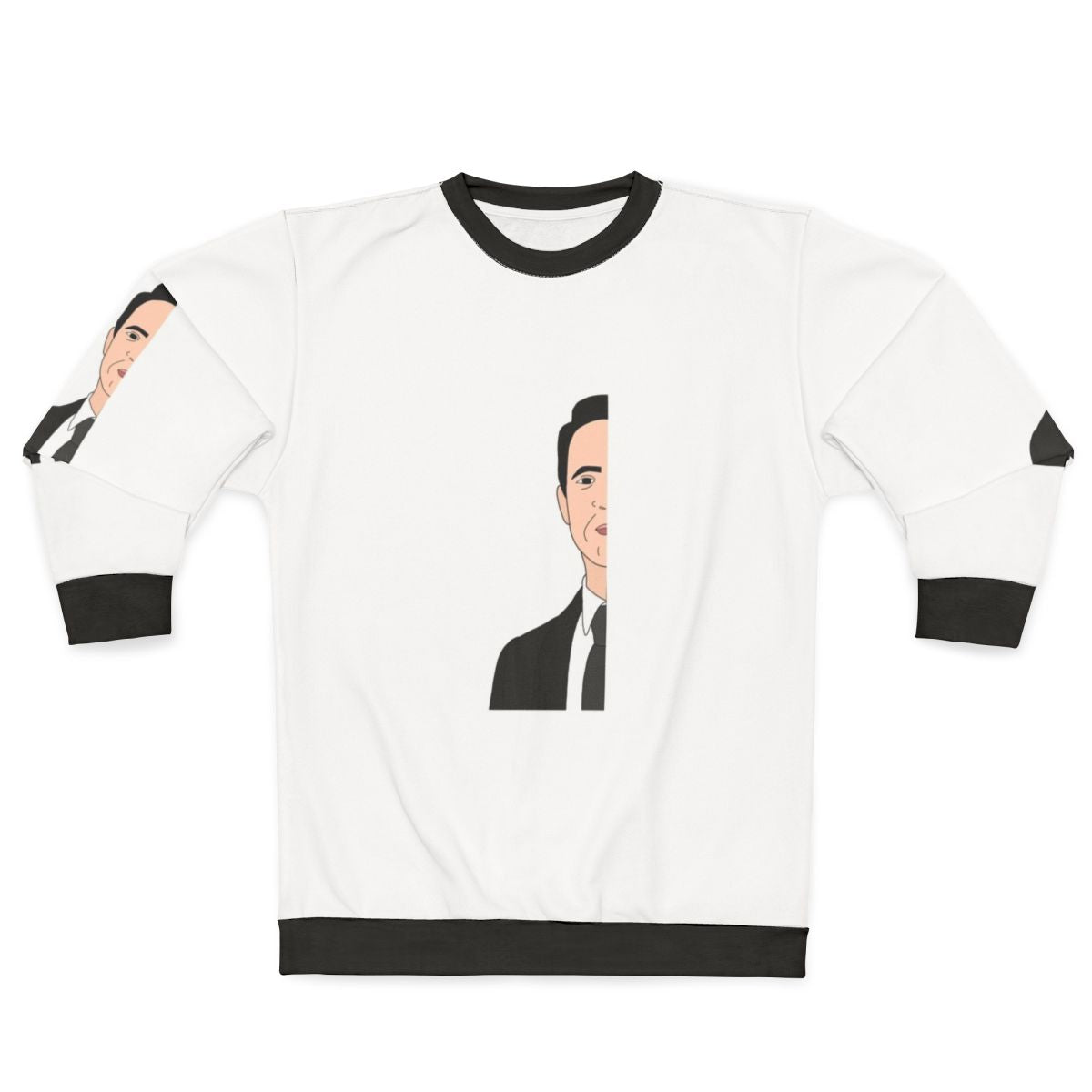 Berlin's Half Face Money Heist Netflix Sweatshirt