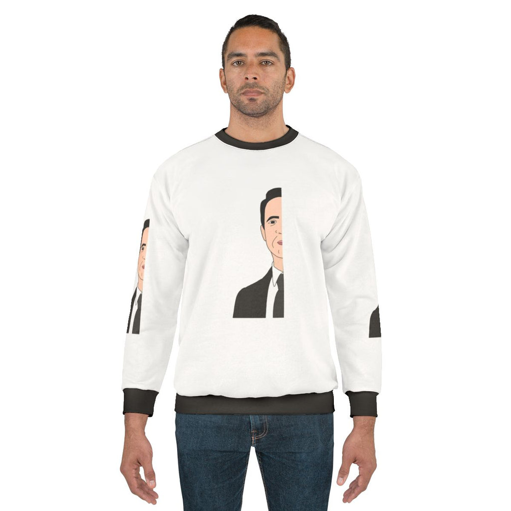 Berlin's Half Face Money Heist Netflix Sweatshirt