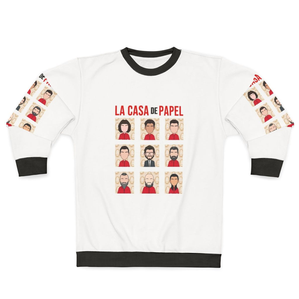 Money Heist Cast Members Sweatshirt