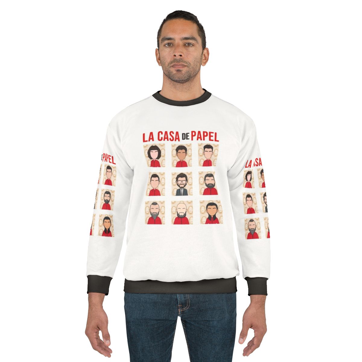 Money Heist Cast Members Sweatshirt