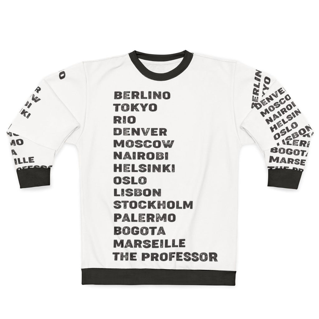 Money Heist Characters Sweatshirt